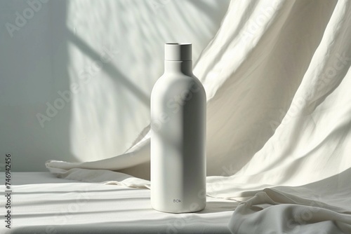 Blank Bottle Mockup