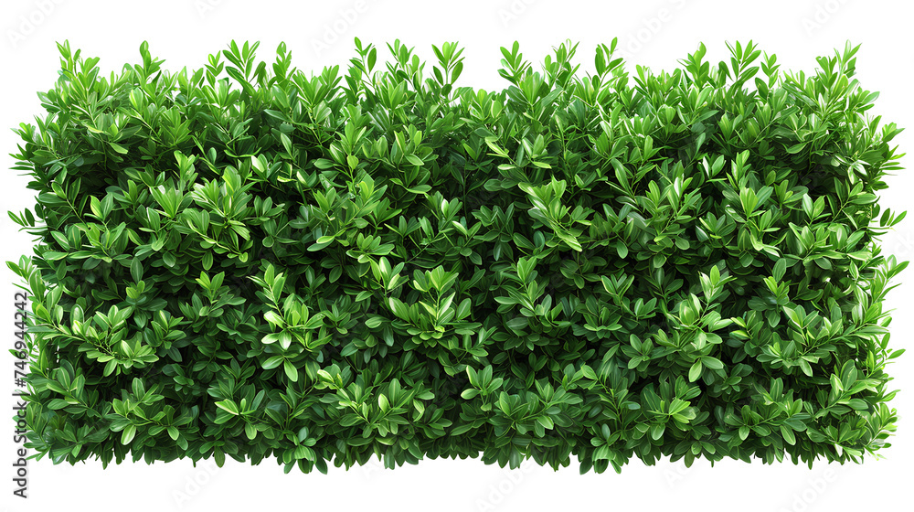 Bush isolated on white background Bush isolated on white background