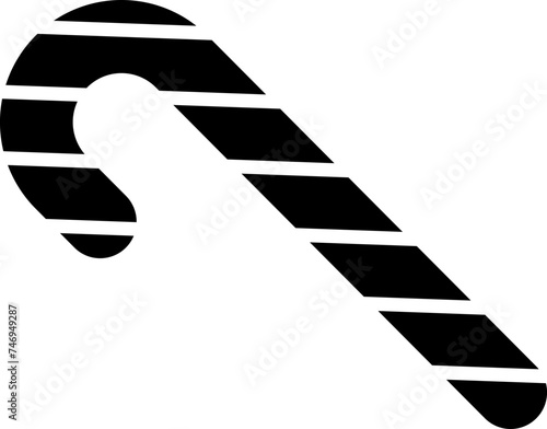 Vector illustration of candy stick icon.