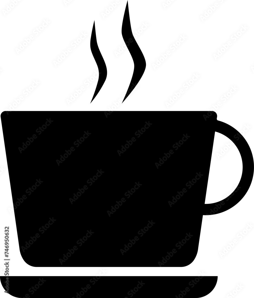 Vector illustration of coffee cup icon or symbol. Vector illustration of coffee cup icon or symbol.