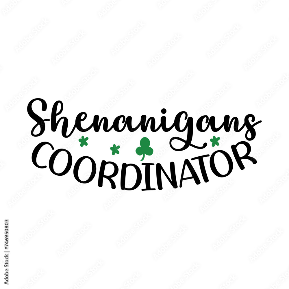 Shenanigans Coordinator SVG Cut File