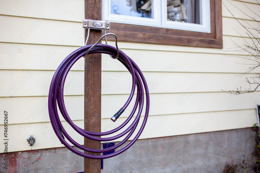 A drinking water safe garden hose made from 100 leadfree, foodgrade