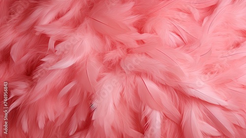 close up of pink fur texture background