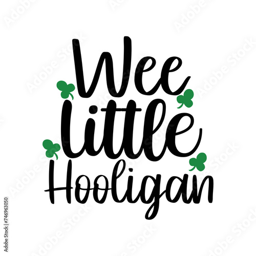 Wee Little Hooligan SVG Cut File