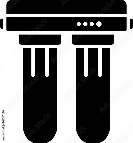 Water filter or purifier icon.