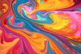 Very Nice Abstract Color Design Colorful Swirl
