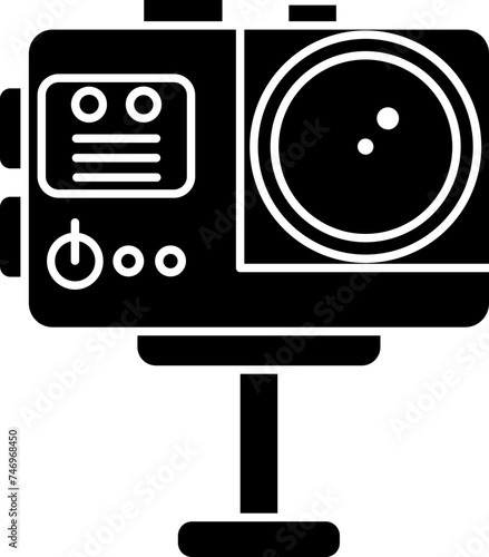 Vector illustration of gopro icon.