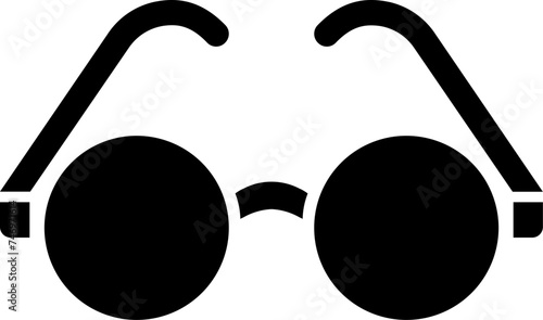 Sunglasses icon or symbol.