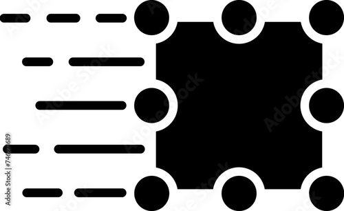 Match moving glyph icon or symbol.