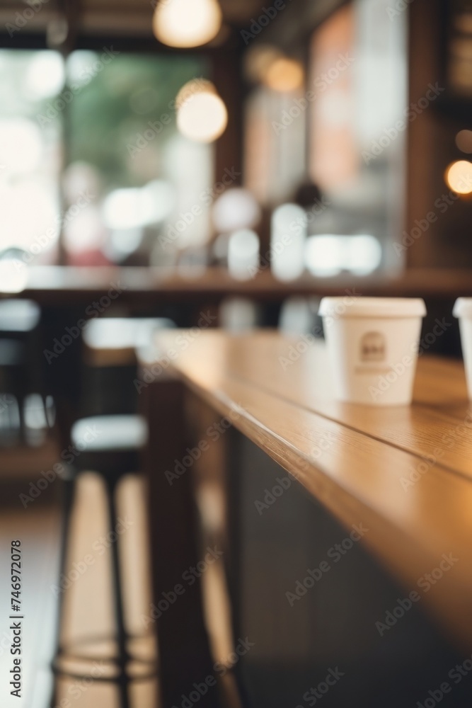 Defocused background of Coffee shop interior Defocused background of Coffee shop interior