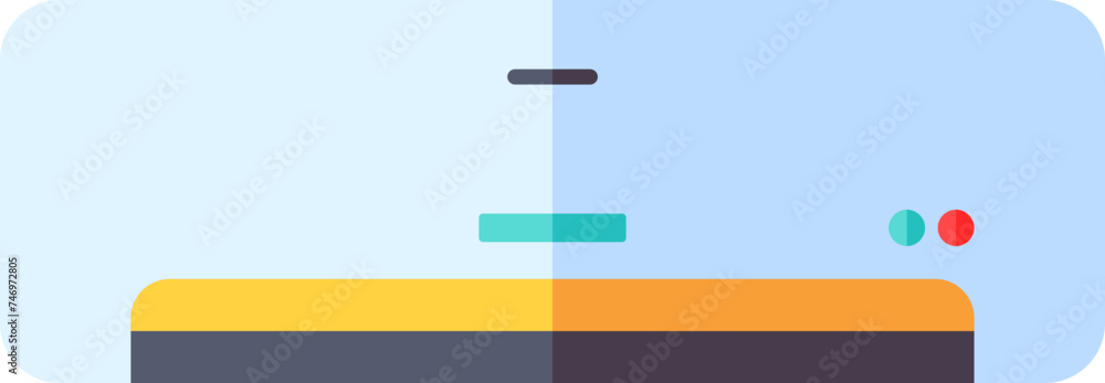 Obraz premium Air Conditioner (AC) icon in flat style.
