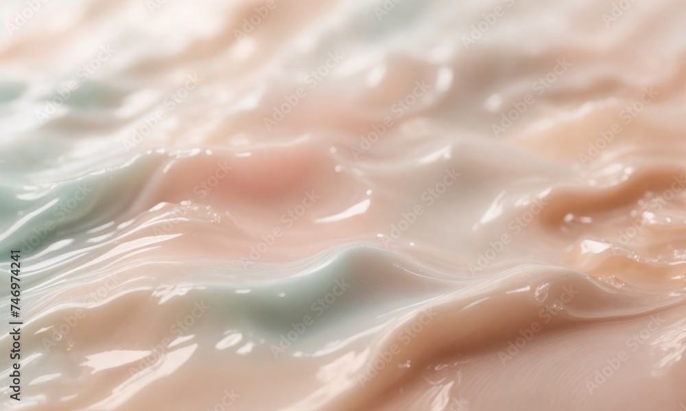 background of pink cream