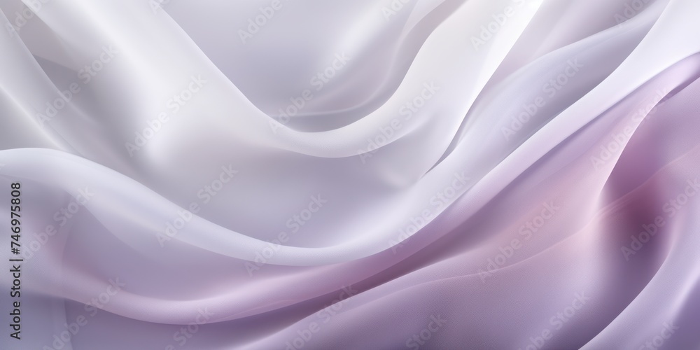 Obraz premium Abstract white and Mauve silk fabric weave of cotton or linen satin fabric lies texture background.