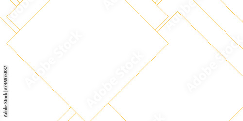 Abstract goldenGeometric squares with modern technology design. Geometric squares in bright light with soft shadows as pattern. Futuristic architecture concept with digital geometric connection lines.