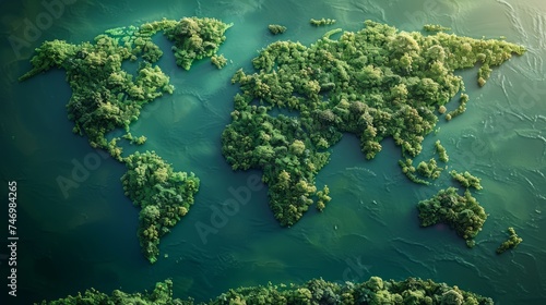 in the future the future of global sustainability, in the style of social media icons, shaped canvas, travel, uhd image, vibrant colors in nature, light maroon and green, human-canvas integration