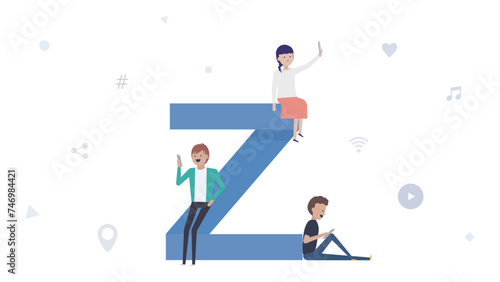 Z世代・ジェネレーションZ・今時の若者たち