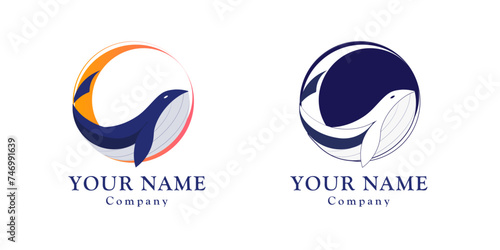 Whale Logo Design