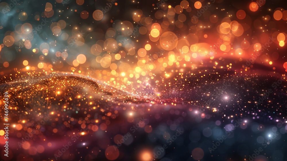 Art made from the light of different stars. Art made from the light of different stars.