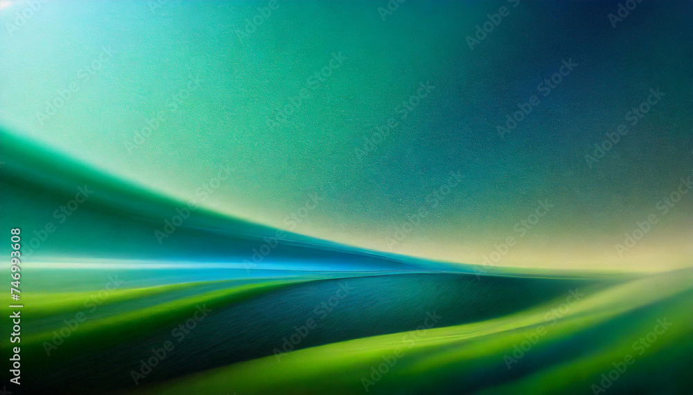 Emerald Essence: Glowing Teal Noise Texture Poster Emerald Essence: Glowing Teal Noise Texture Poster