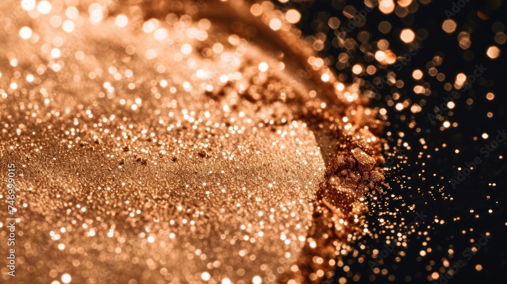 a close up of a gold colored background with lots of small glitter flecks on the surface of the image. a close up of a gold colored background with lots of small glitter flecks on the surface of the image.