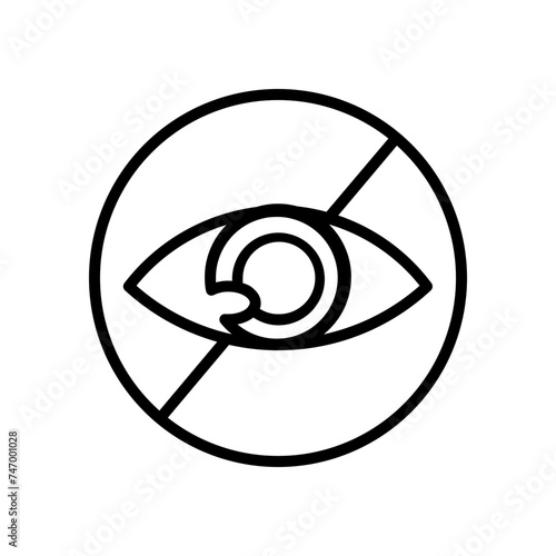 can't see line icon