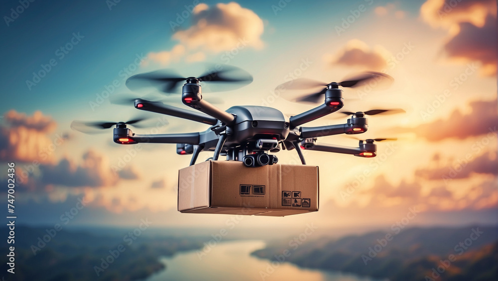 Drone delivery delivering post package Technological Drone delivery delivering post package Technological