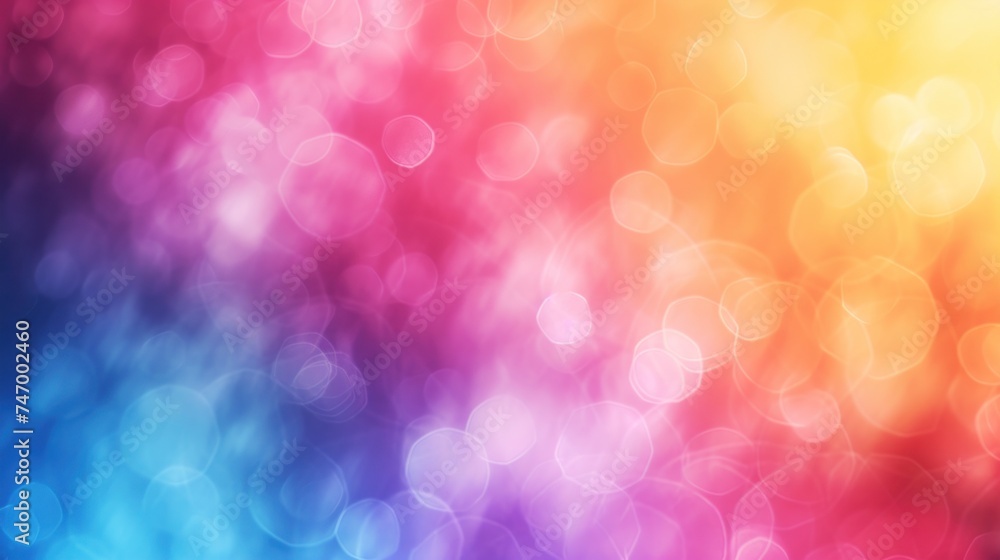 a blurry image of a multicolored background with lots of small circles in the center of the image. a blurry image of a multicolored background with lots of small circles in the center of the image.