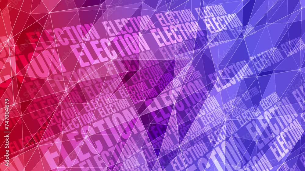 Background of election text and connected lines political inspiration for presidential election candidate font concept for display symbolizing idea of voting Background of election text and connected lines political inspiration for presidential election candidate font concept for display symbolizing idea of voting