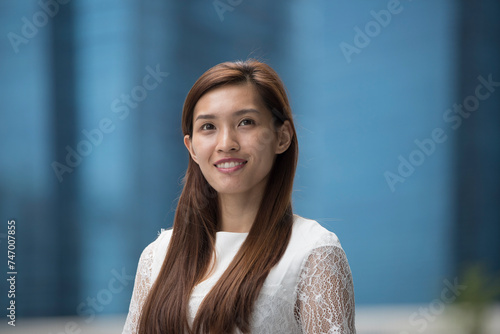 Photography Portrait of an Asian business woman.