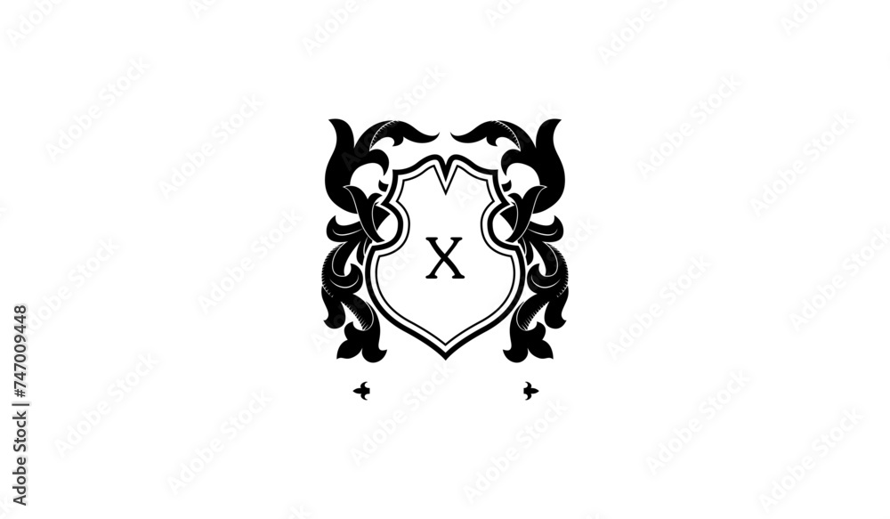 Luxury Loin Head Alphabetical Logo Luxury Loin Head Alphabetical Logo