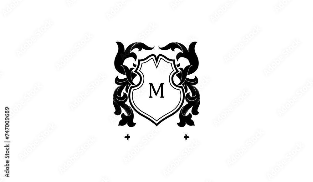 Luxury Loin Head Alphabetical Logo Luxury Loin Head Alphabetical Logo