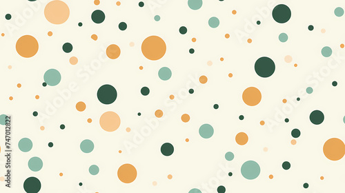 seamless pattern with polcadots