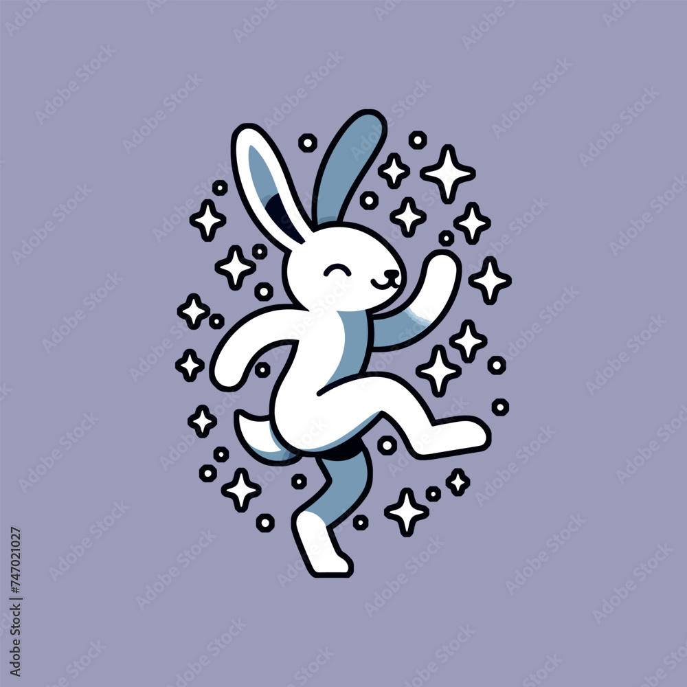 Obraz premium Happy Rabbit - Happy easter 