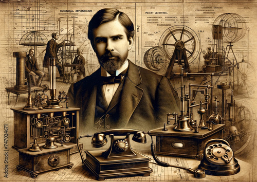 The Dawn of Modern Connectivity: Celebrating Alexander Graham Bell's Inventions photo