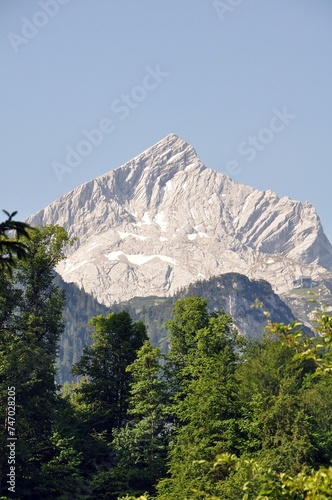 Die Alpspitze bei Garmisch-Partenkirchen