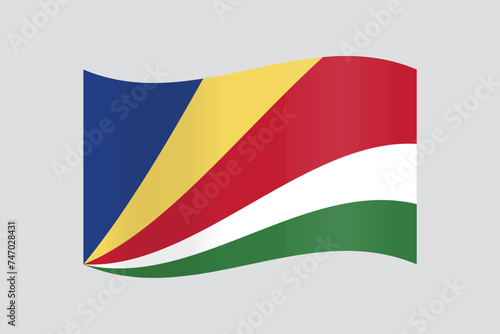 Free Download Official vector flag of Seychelles - GFXLoad