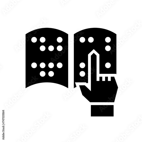 Braille solid icon