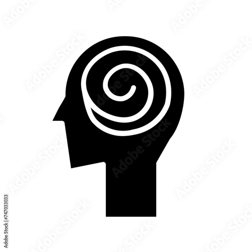 hypnotized solid icon