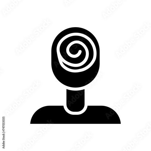 hypnotized solid icon