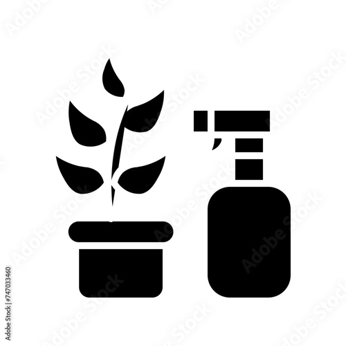  take care of plant solid icon