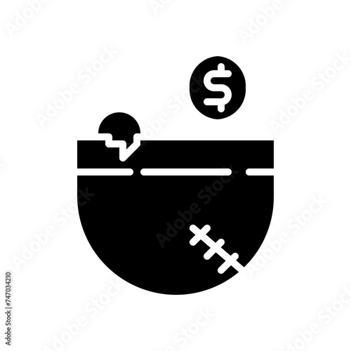 beg solid icon
