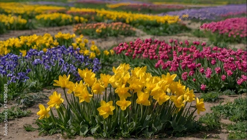 Photo of all spring flowers in Iran