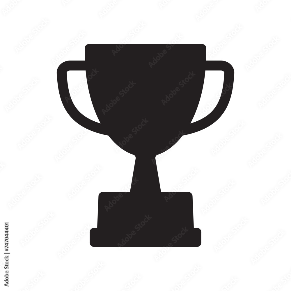 Trophy icon. Trophy cup, winner cup, victory cup vector icon. Reward symbol sign for web and mobile. Trophy icon. Trophy cup, winner cup, victory cup vector icon. Reward symbol sign for web and mobile.