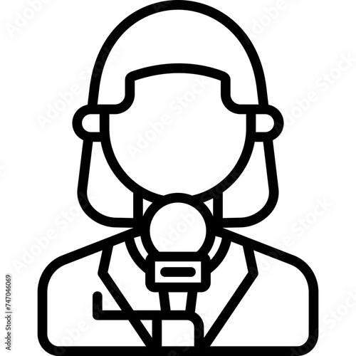 Journalist Icon
