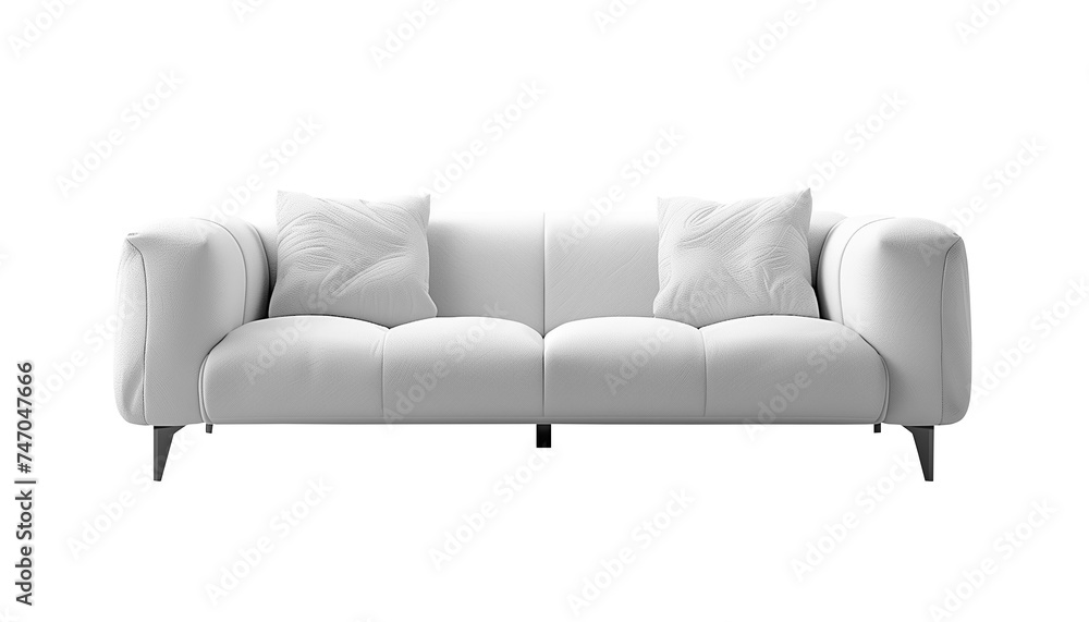 sofa white isolated on white sofa white isolated on white