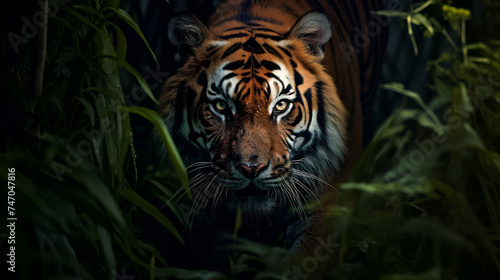 tiger in the jungle © Mohsin