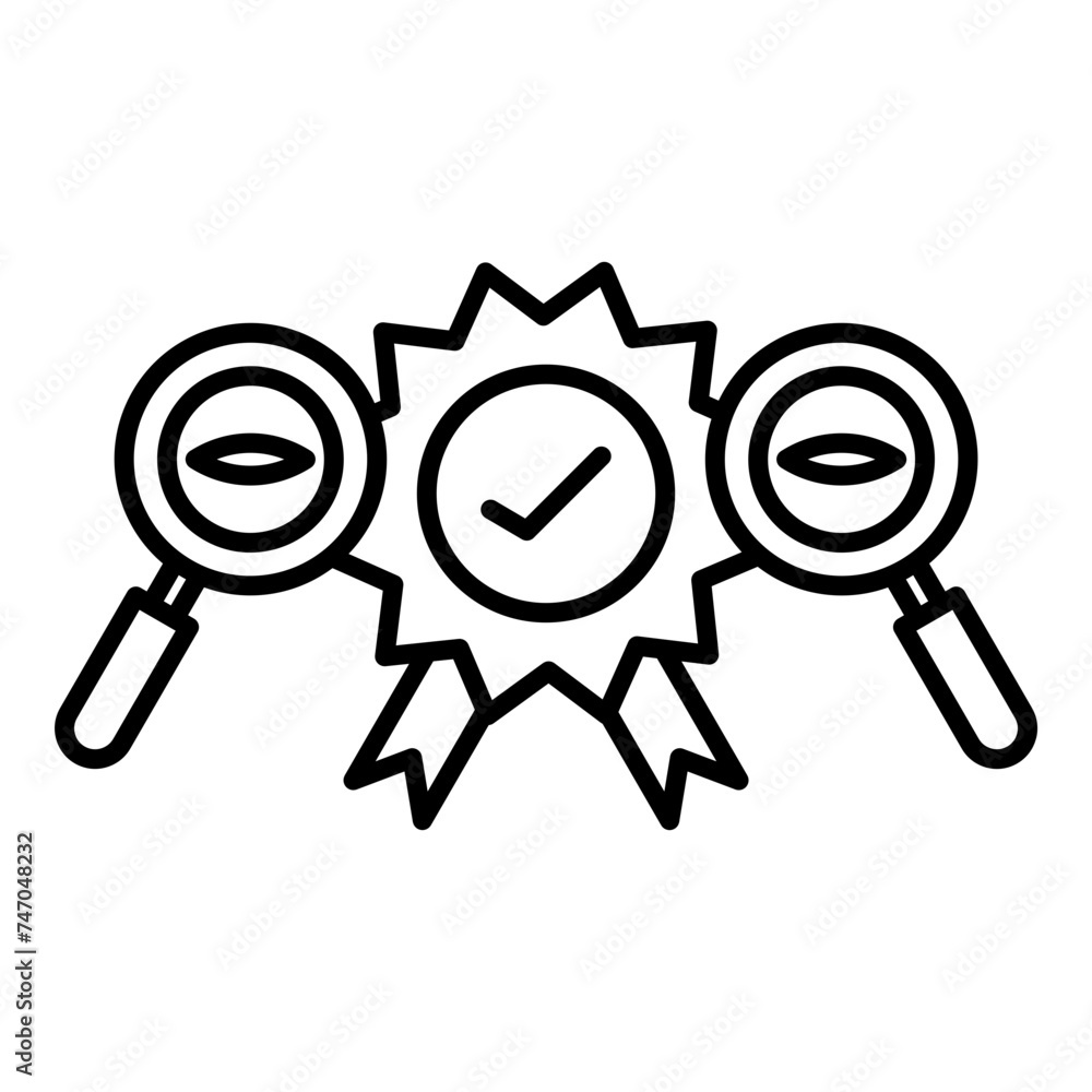 illustration of a magnifying glass illustration of a magnifying glass