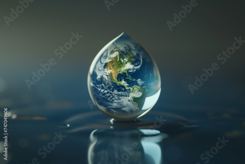 World water day concept.