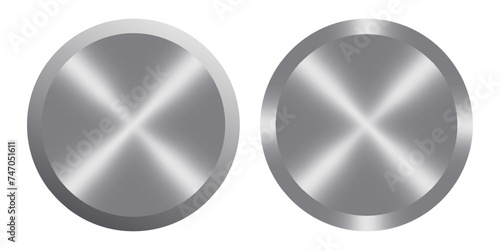 Metal volume switch. Min, Max, regulator, controller, adjustor, damper, rotating, turning, turn on off, rotative, valve, control, intensity, brightness, sound, minimum, maximum. Vector illustration