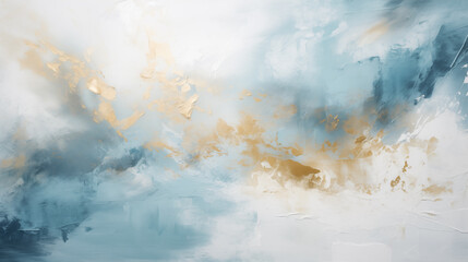 abstract rough blue white gold art painting texture